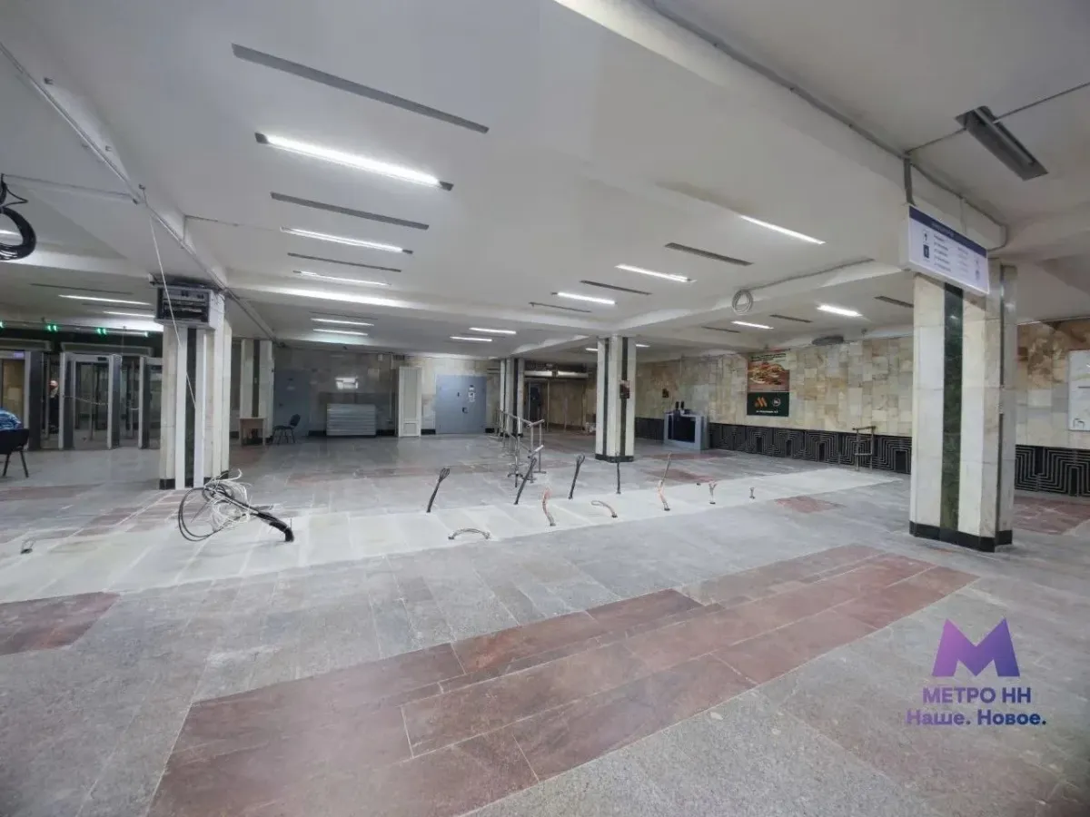 Замена турникетов в метро Нижнего Новгорода
