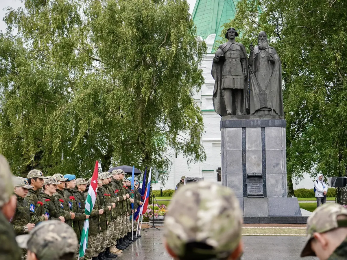 В Нижнем Новгороде почтили память основателя города и Козьмы Минина