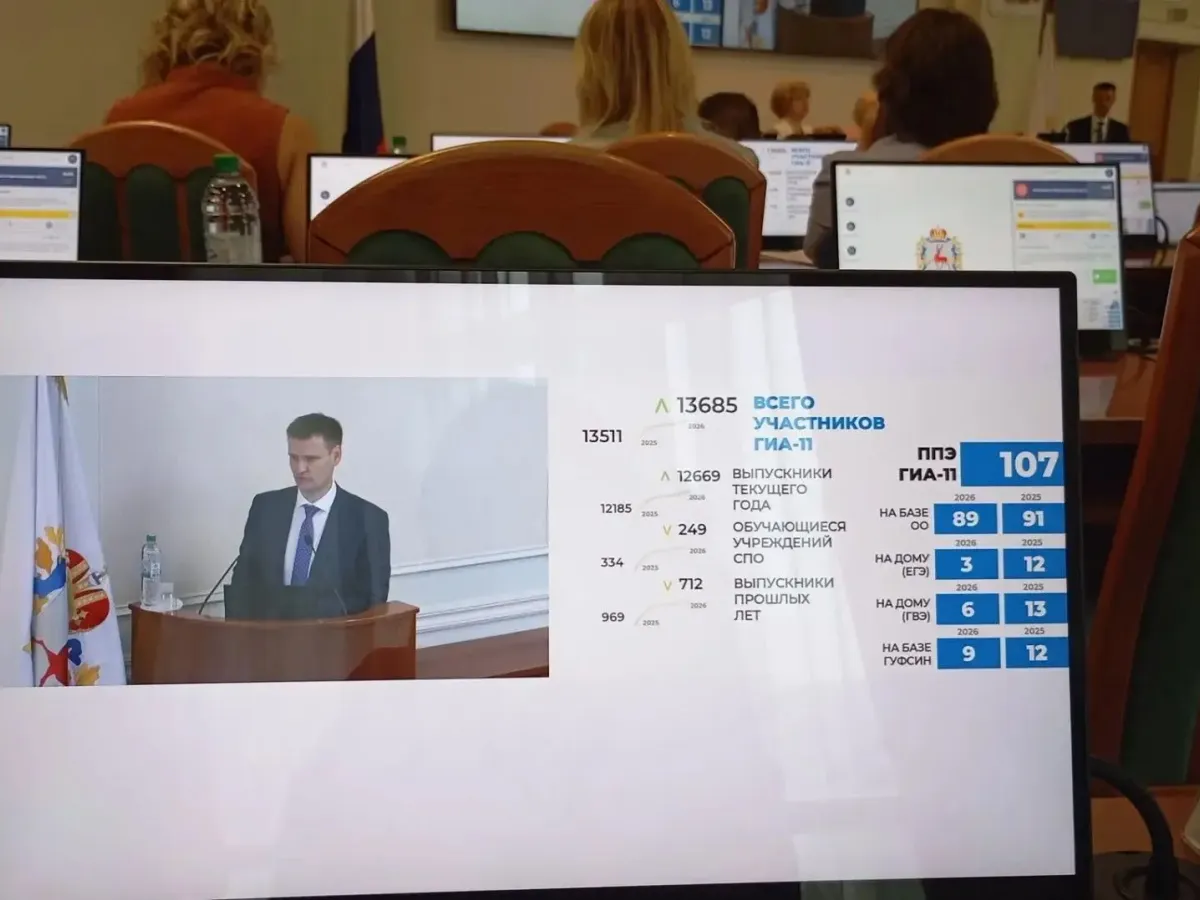 Министр образования Нижегородской области Михаил Пучков доложил о рекордных итогах ЕГЭ и ОГЭ 2026 года