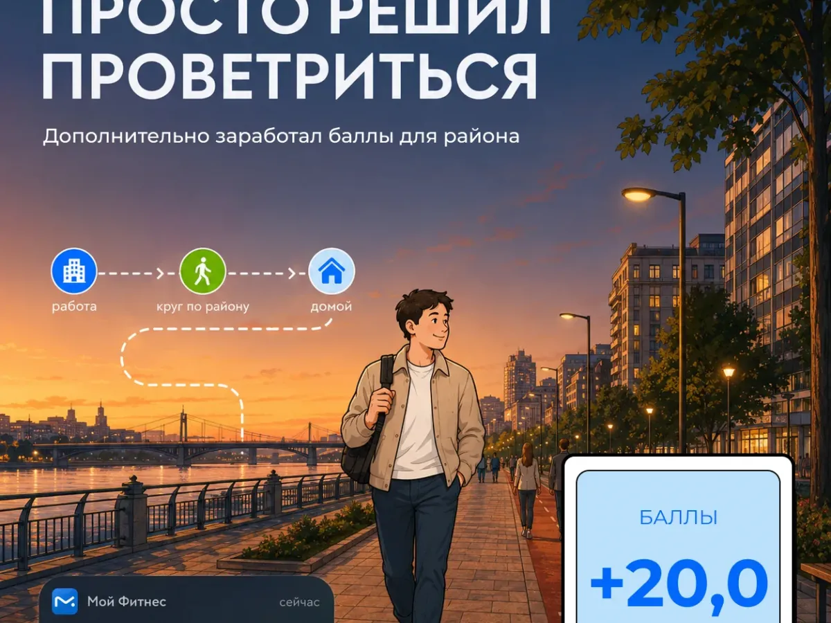 Физическая активность во благо района! Жители Нижнего Новгорода принимают участие во всероссийской «Фитнес Лиге городов». Соревнование проходит между пятью городами России. Хочешь внести вклад в общую победу? Присоединяйся к команде своего