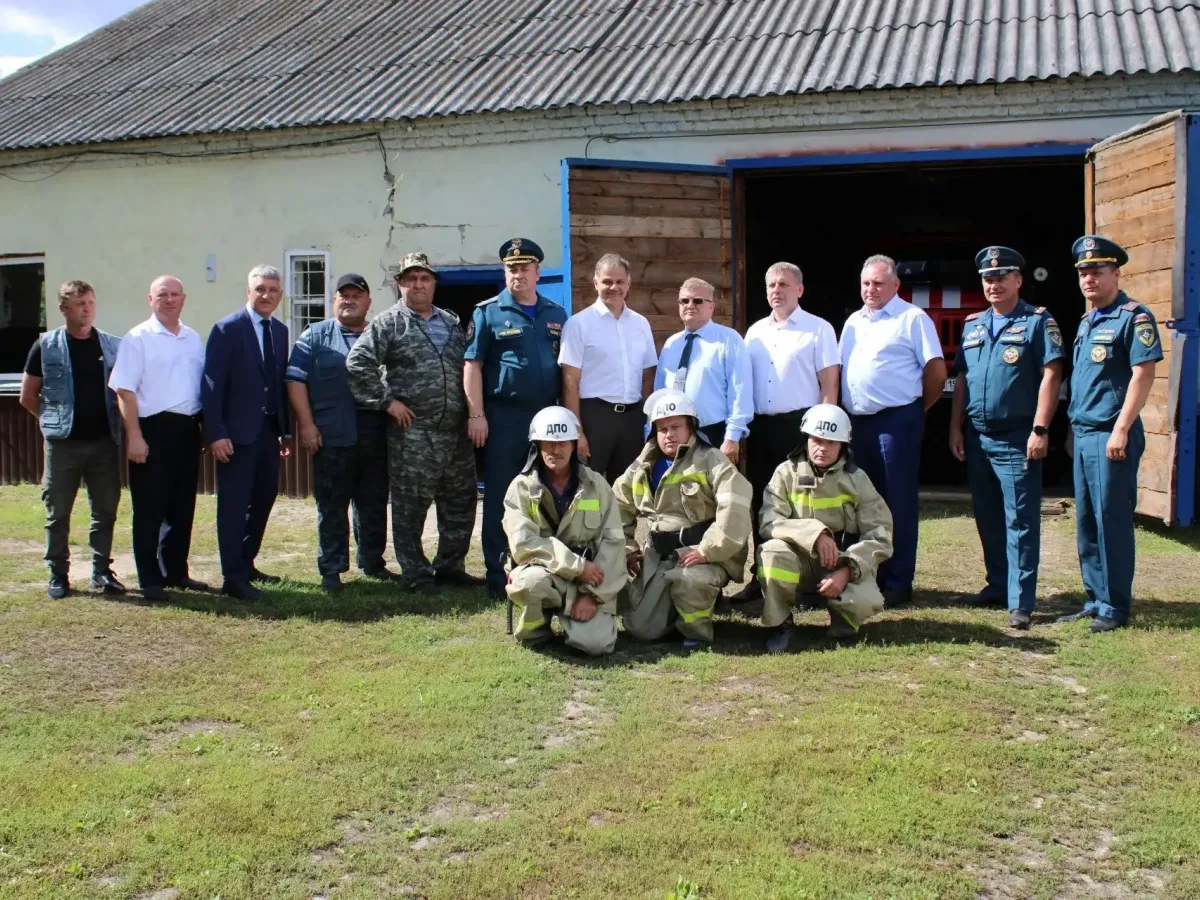 🚒 **Новое здание пожарной части открыли в Починковском округе