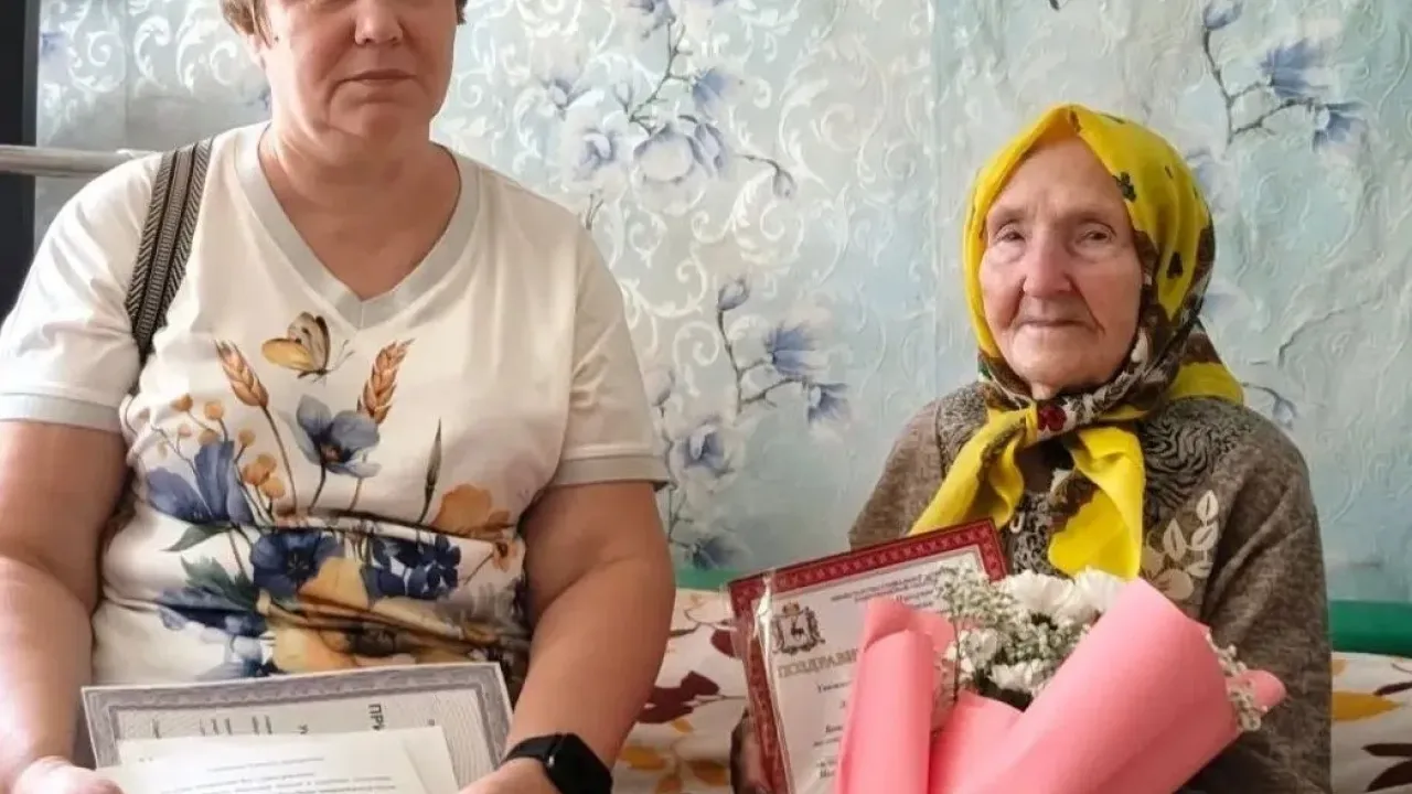 Столетие жительницы Нижегородской области